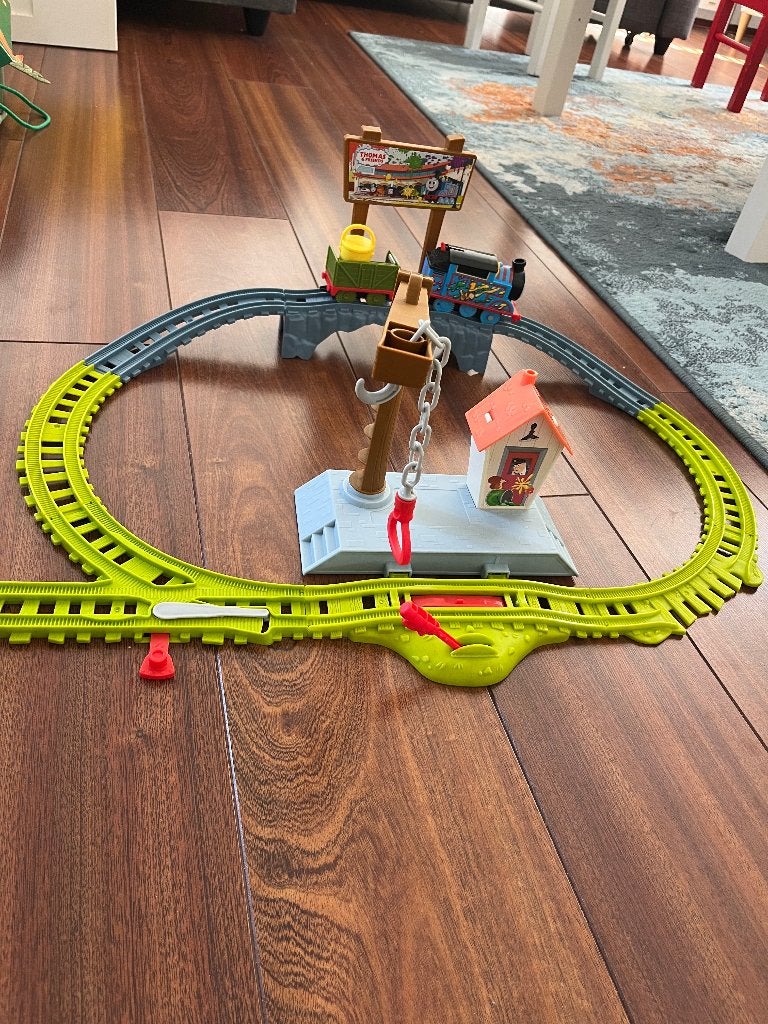 Thomas and Friends Treinset, Kinderen en Baby's, Speelgoed | Thomas de Trein, Ophalen of Verzenden, Zo goed als nieuw
