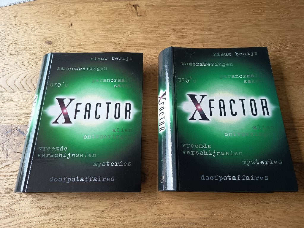 X-Factor - ufo's, aliens, complotten, paranormale zaken e.d., Boeken, Ophalen of Verzenden, Nieuw, Wetenschap en Natuur