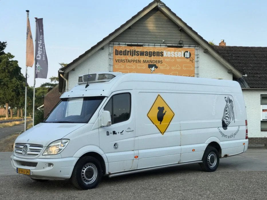 Mercedes-Benz Sprinter 316 2.2 CDI XXL Extra Lang L4 Koelwag, Automaat, Euro 5, Gebruikt, Zwart