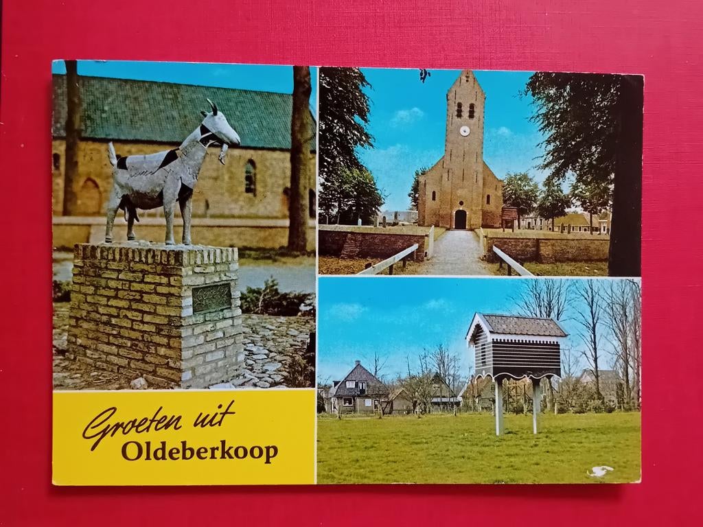 Ansichtkaart Oldeberkoop, Ophalen of Verzenden