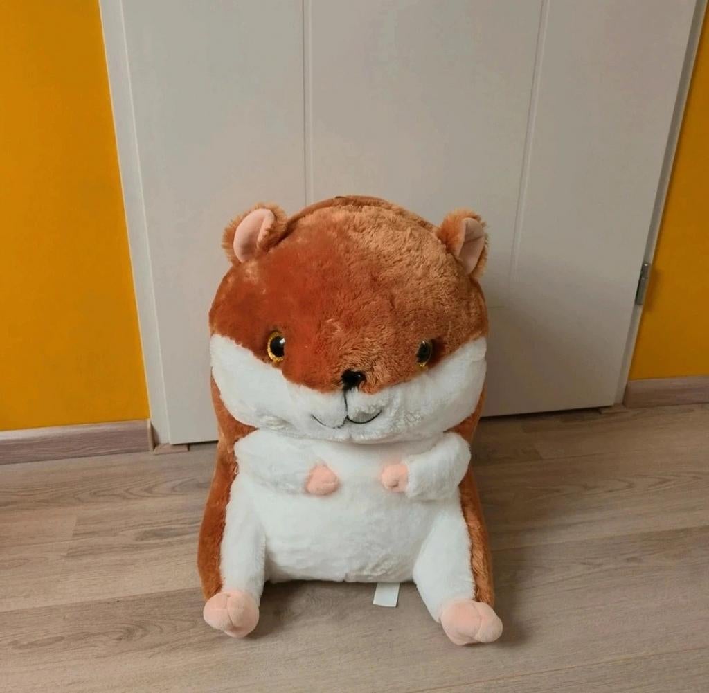 Hele grote hamster knuffel, Ophalen of Verzenden, Zo goed als nieuw, Overige typen