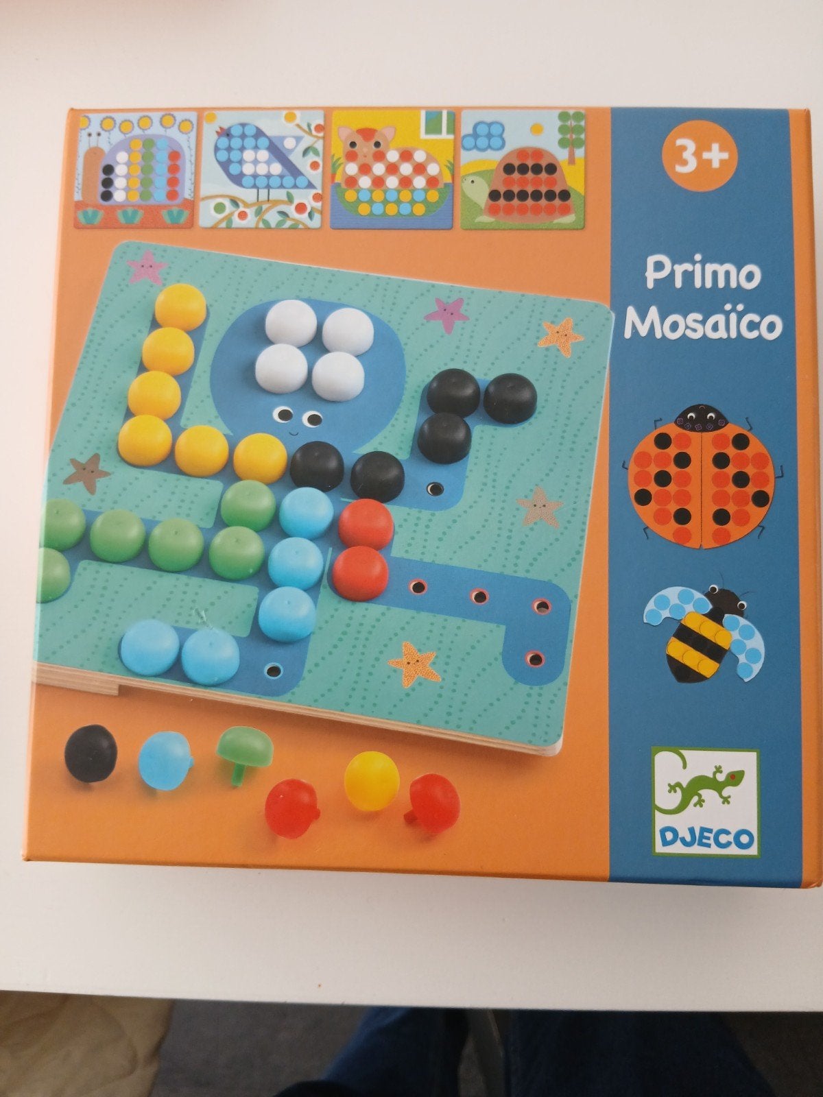 Djeco Mozaiek Primo Mozaïco Nieuw!, Ophalen of Verzenden, Nieuw, Knutselen