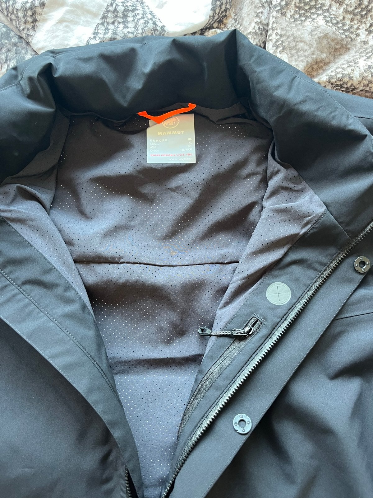 Mammut jas heren - nieuw zonder prijskaart, Ophalen of Verzenden, Zo goed als nieuw, Maat 56/58 (XL), Zwart