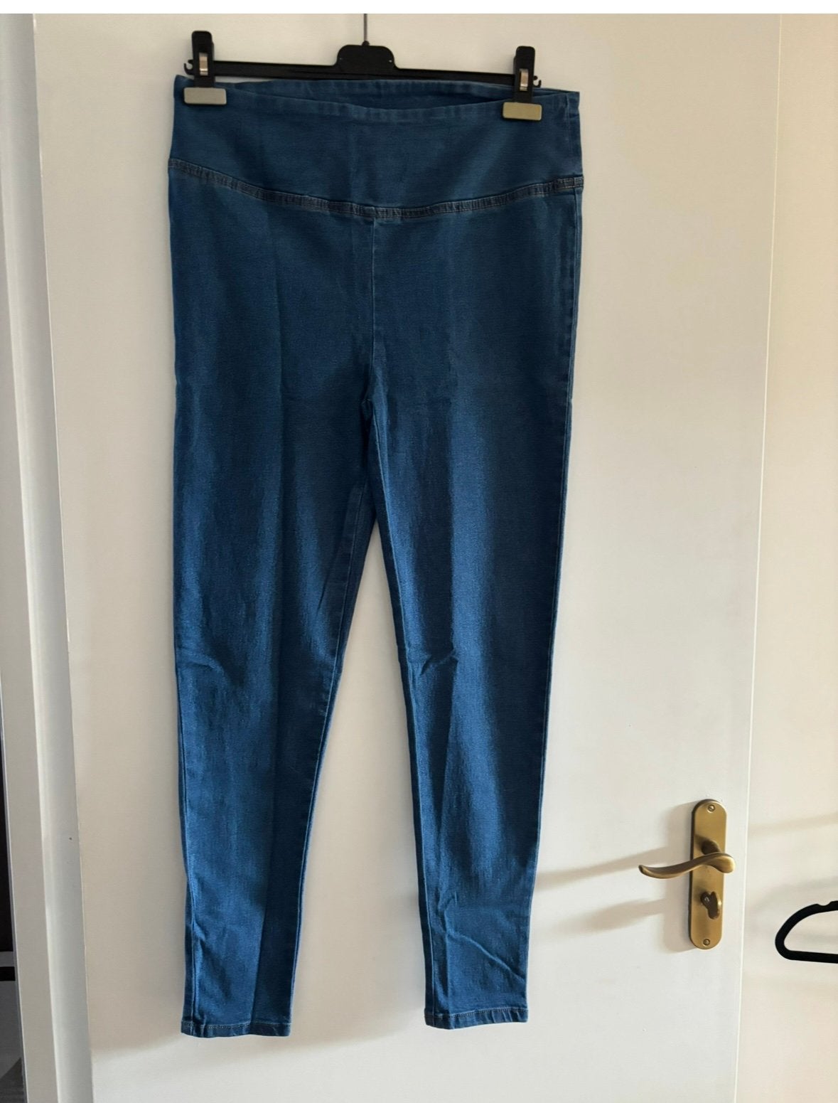 Jeans legging maat L, Ophalen of Verzenden, Zo goed als nieuw, Blauw, Legging
