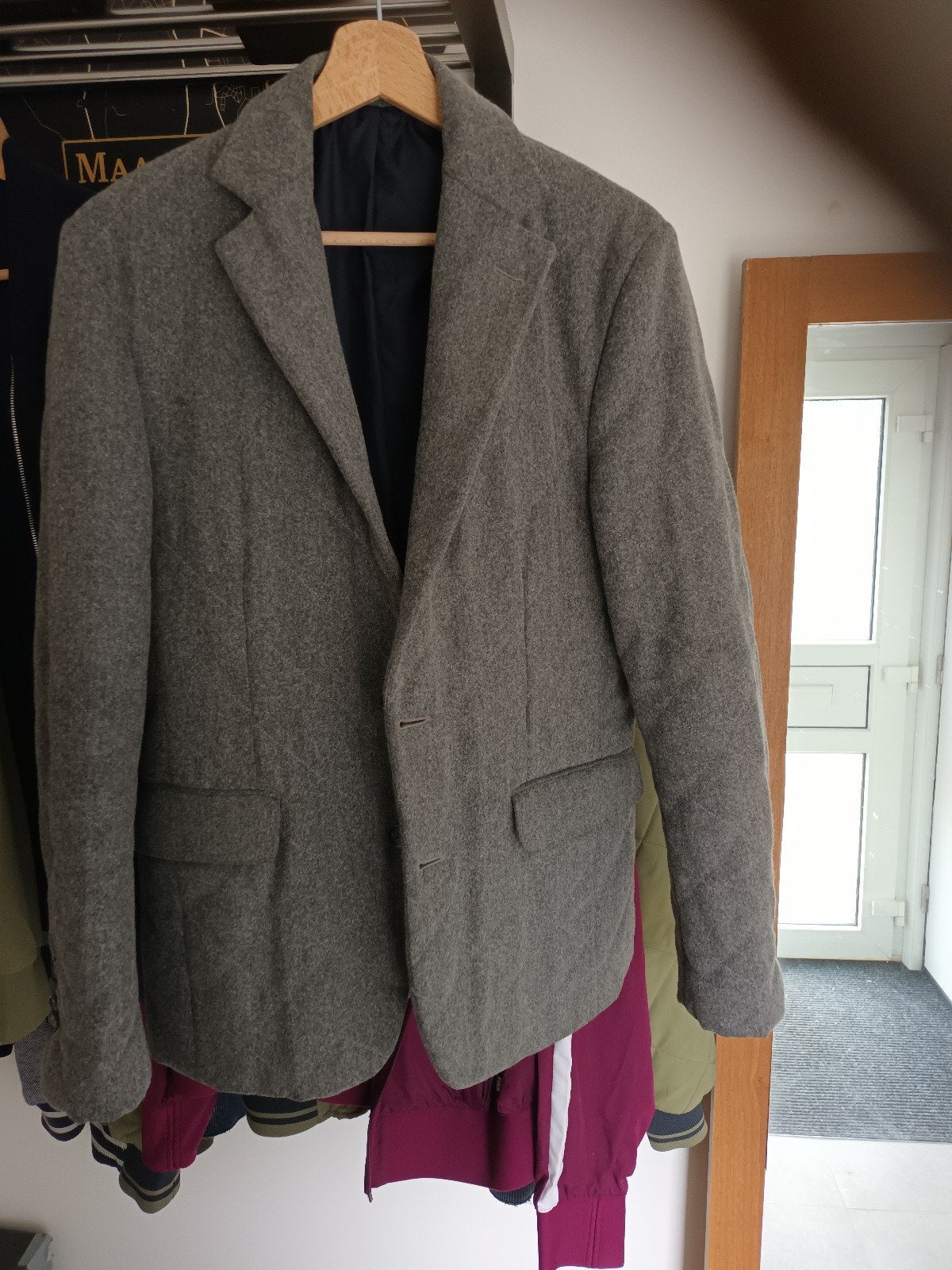 Cavallaro down jacket, mt 46, Blauw, Ophalen of Verzenden, Gedragen, Maat 46 (S) of kleiner