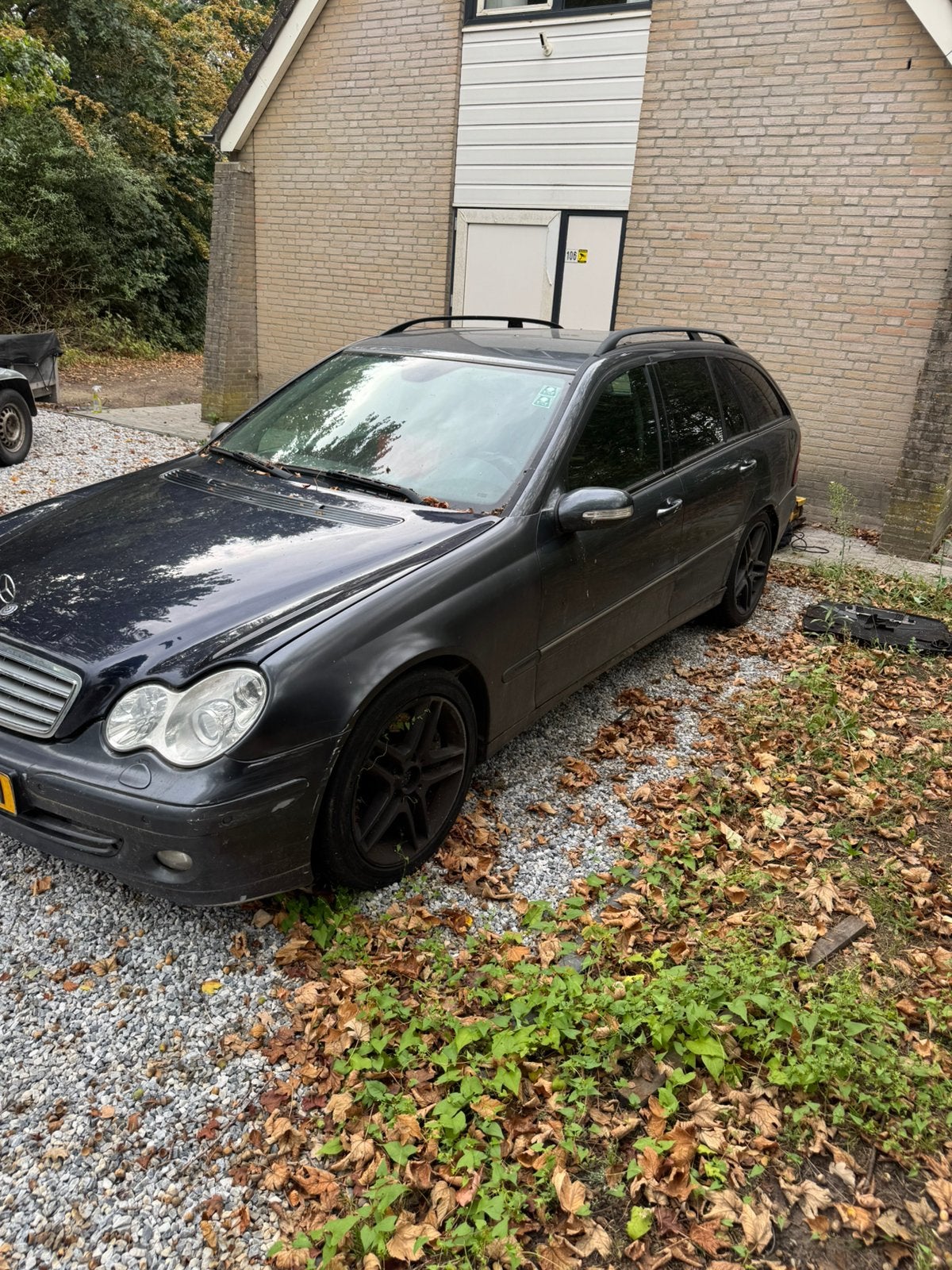 Mercedes-Benz C-Klasse 3.0 CDI C320 Combi AUT 2007 Grijs, Auto's, Achterwielaandrijving, 2987 cc, Origineel Nederlands, Diesel