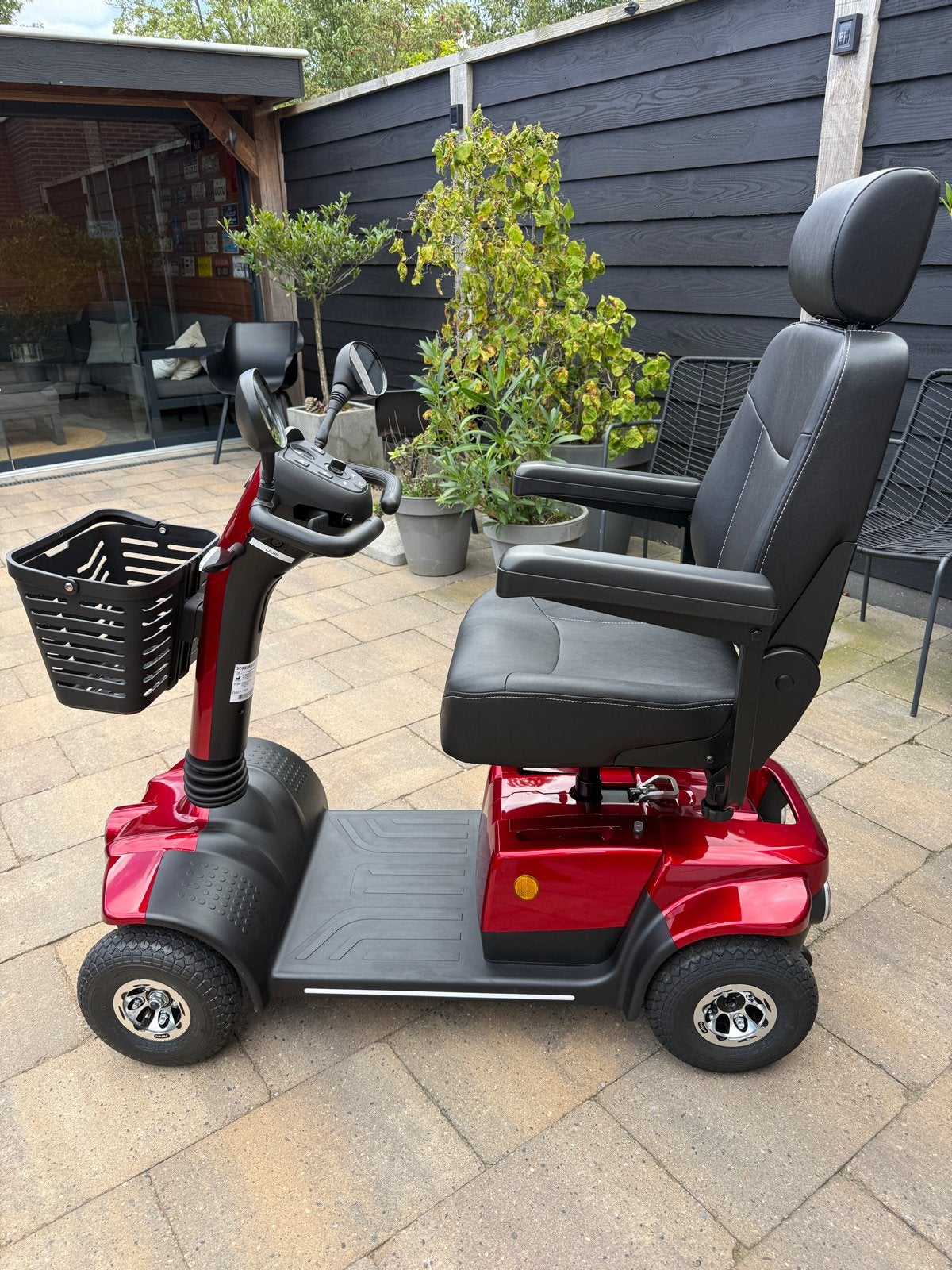 Scootmobiel Plaza Elite Max super / 3 maanden oud., 11 t/m 15 km/u, Ophalen, Overige merken, 26 t/m 35 km
