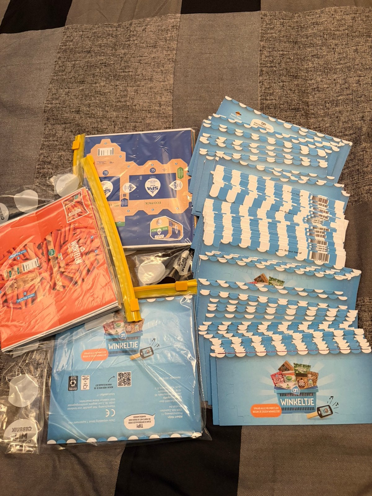 AH supermarkt actie, Albert Heijn, Ophalen