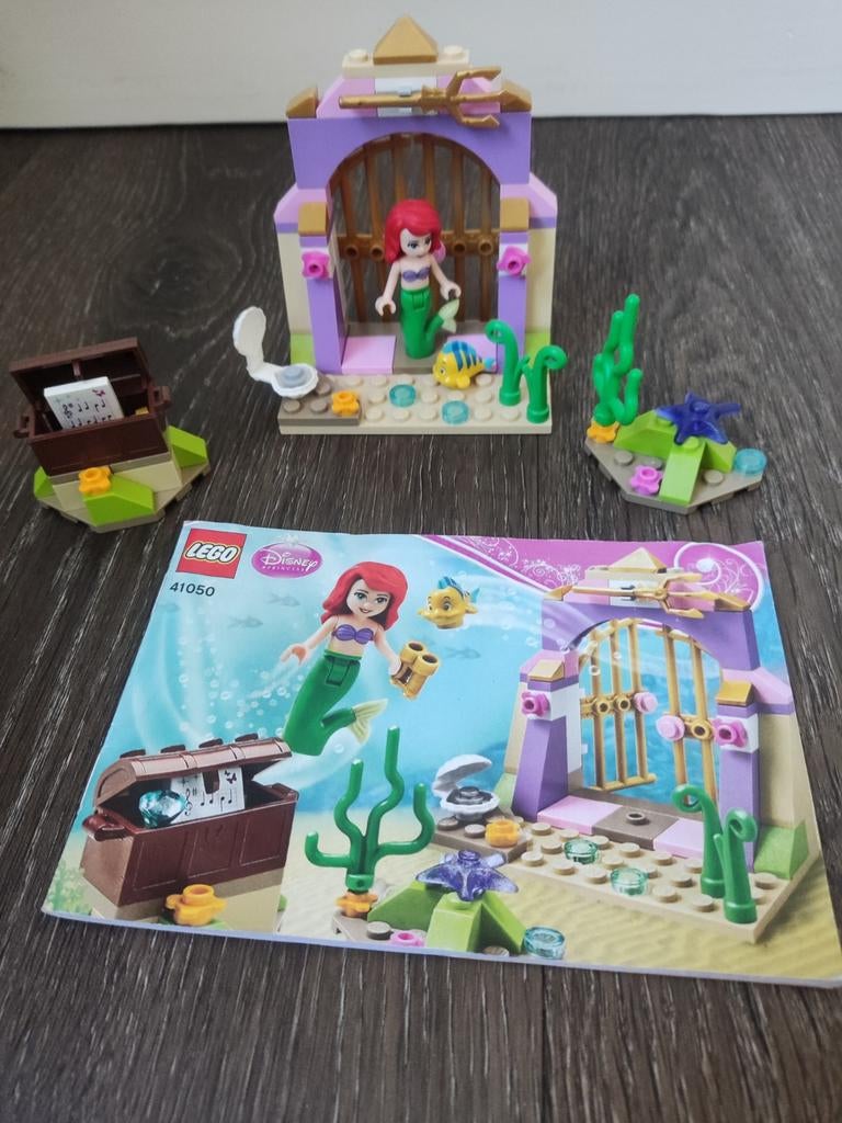 Lego Disney Princess 41050 - Ariels wonderbaarlijke schatten, Ophalen of Verzenden, Zo goed als nieuw, Complete set, Lego