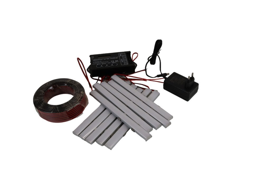 Led starters set 10 delige met dimmer, Ophalen, Nieuw, Hout, Broedkooi of Kweekkooi