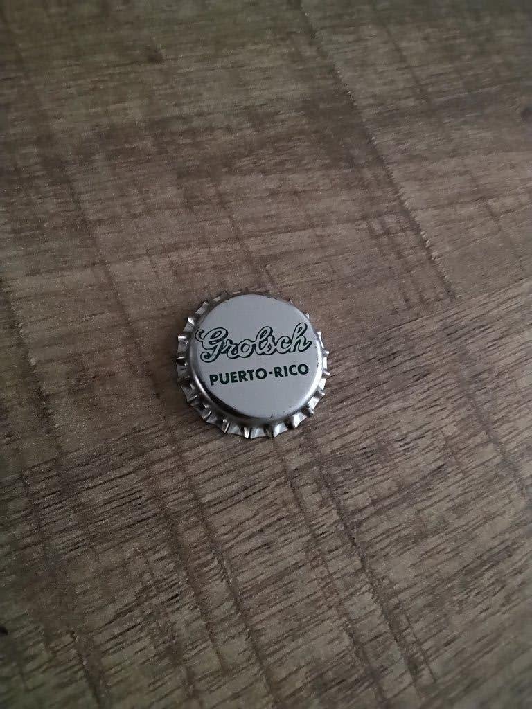 Grolsch bier dop puerto-rico, Ophalen of Verzenden, Nieuw, Viltje(s), Grolsch