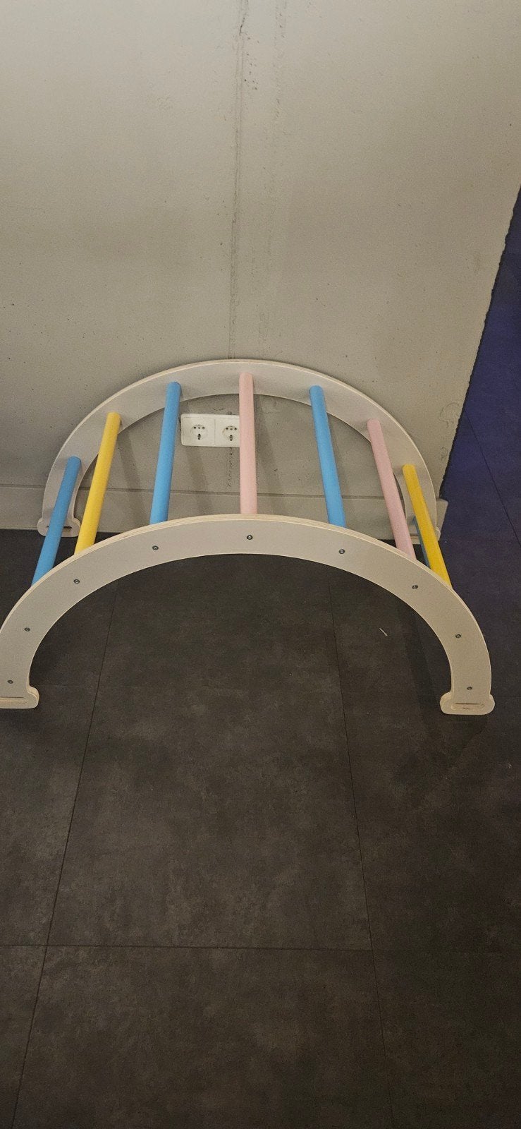 Houten klimrek/schommelboog voor kinderen, Ophalen of Verzenden, Zo goed als nieuw, Schommel