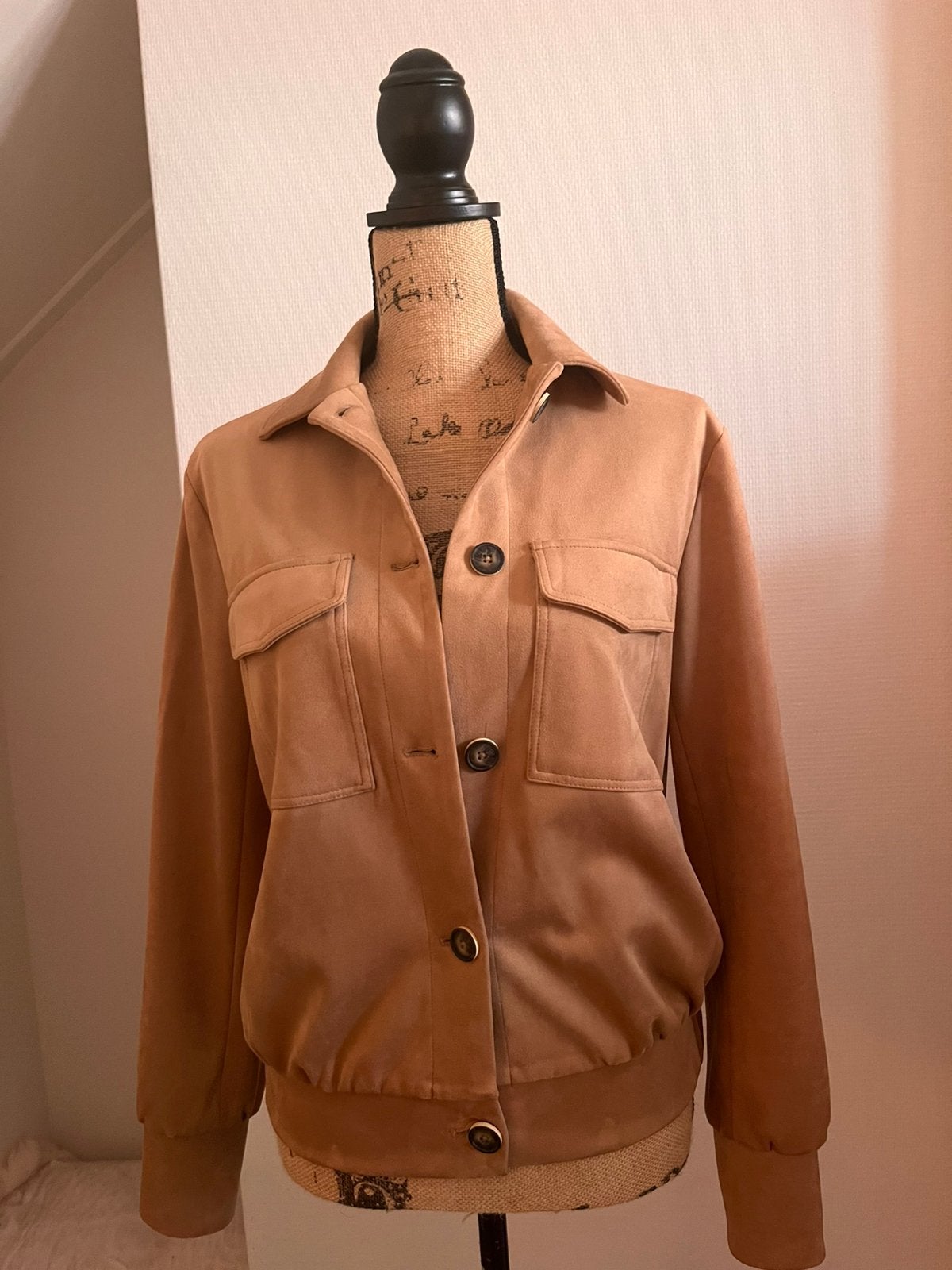Yaya jack suède, Ophalen of Verzenden, Zo goed als nieuw, Beige