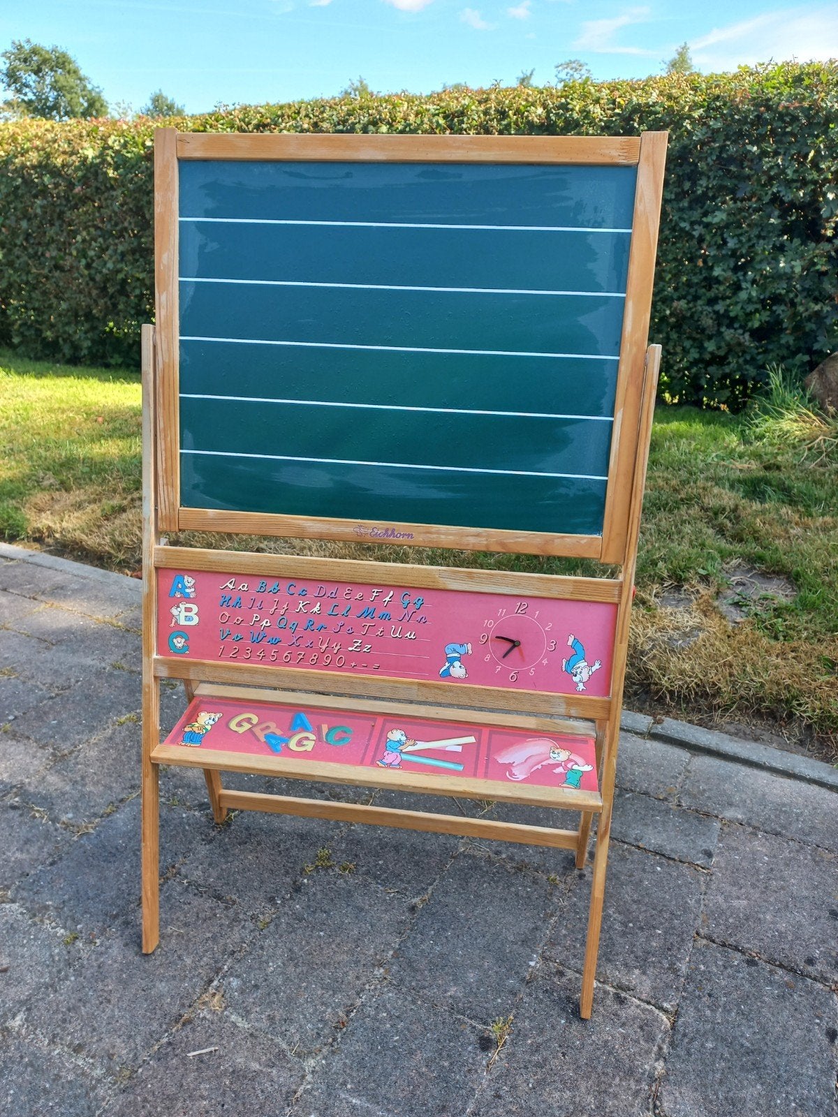 Schoolbord, Ophalen, Gebruikt, Krijtbord