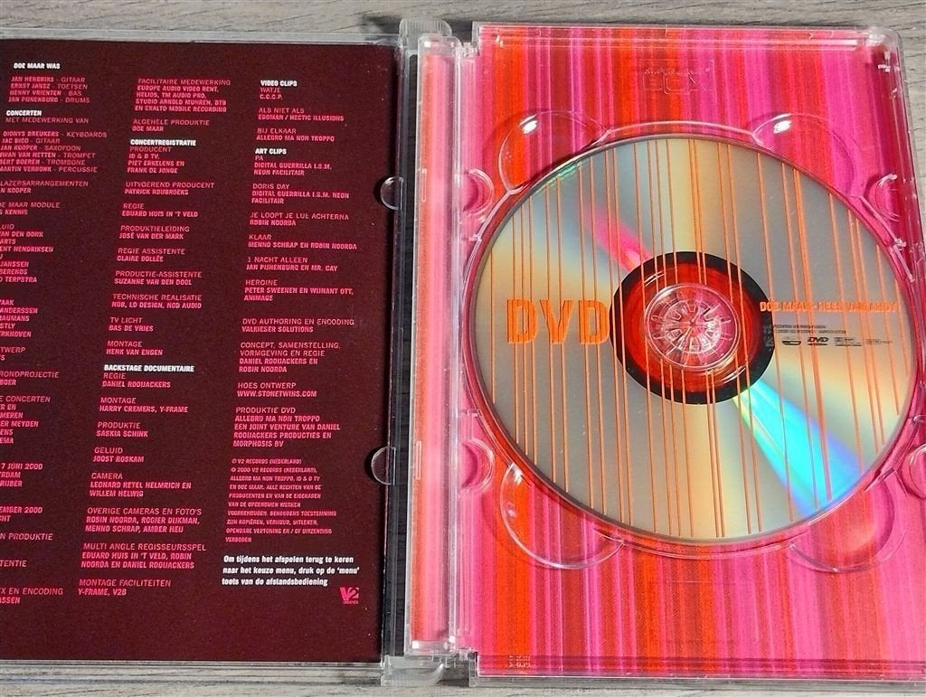 Doe Maar - Hees Van Ahoy [DVD], Alle leeftijden, Ophalen of Verzenden, Zo goed als nieuw