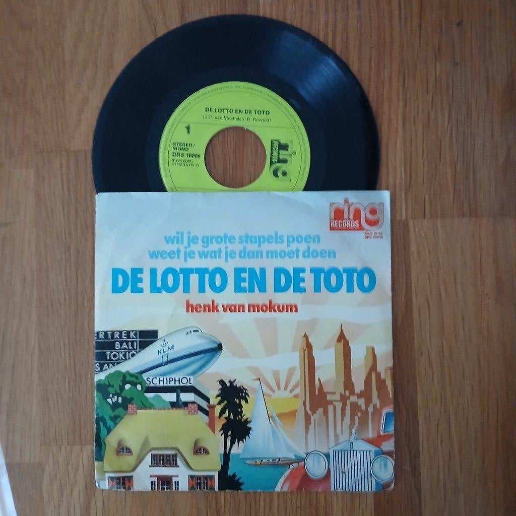 Henk van Mokum - De Lotto En De Toto (Piraten), Gebruikt, 7 inch, Ophalen of Verzenden, Overige typen