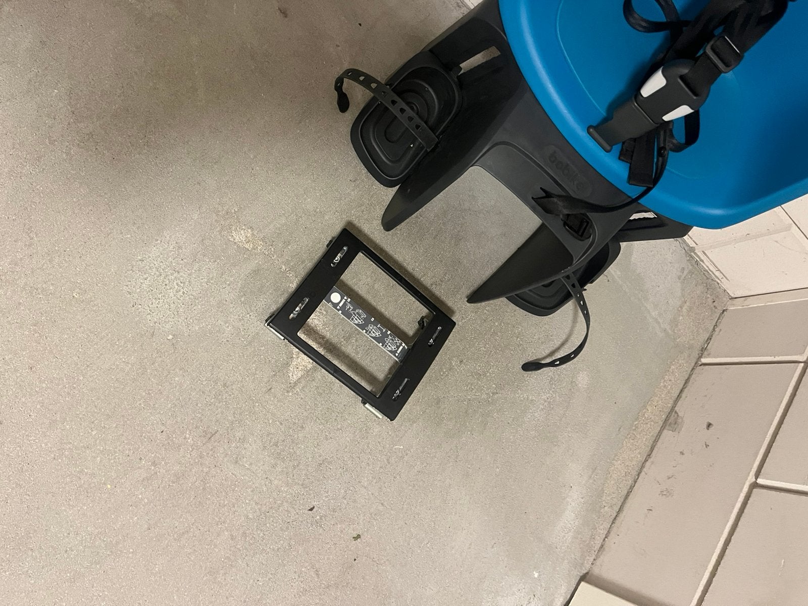 Fietsstoeltje Bobike maxi, Ophalen, Gebruikt