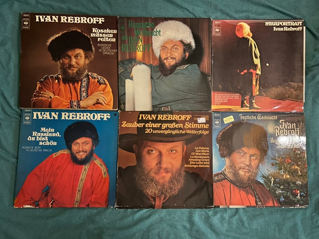 12 LP's Ivan Rebrof (ook per stuk te koop), LP, Gebruikt, Pop, Ophalen of Verzenden