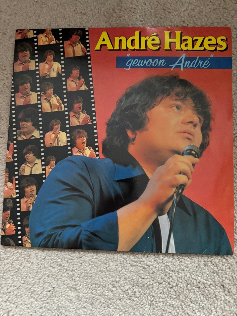 Andre Hazes Gewoon Andre., Cd's en Dvd's, Vinyl | Nederlandstalig, Ophalen of Verzenden, Zo goed als nieuw, Overige formaten, Levenslied of Smartlap