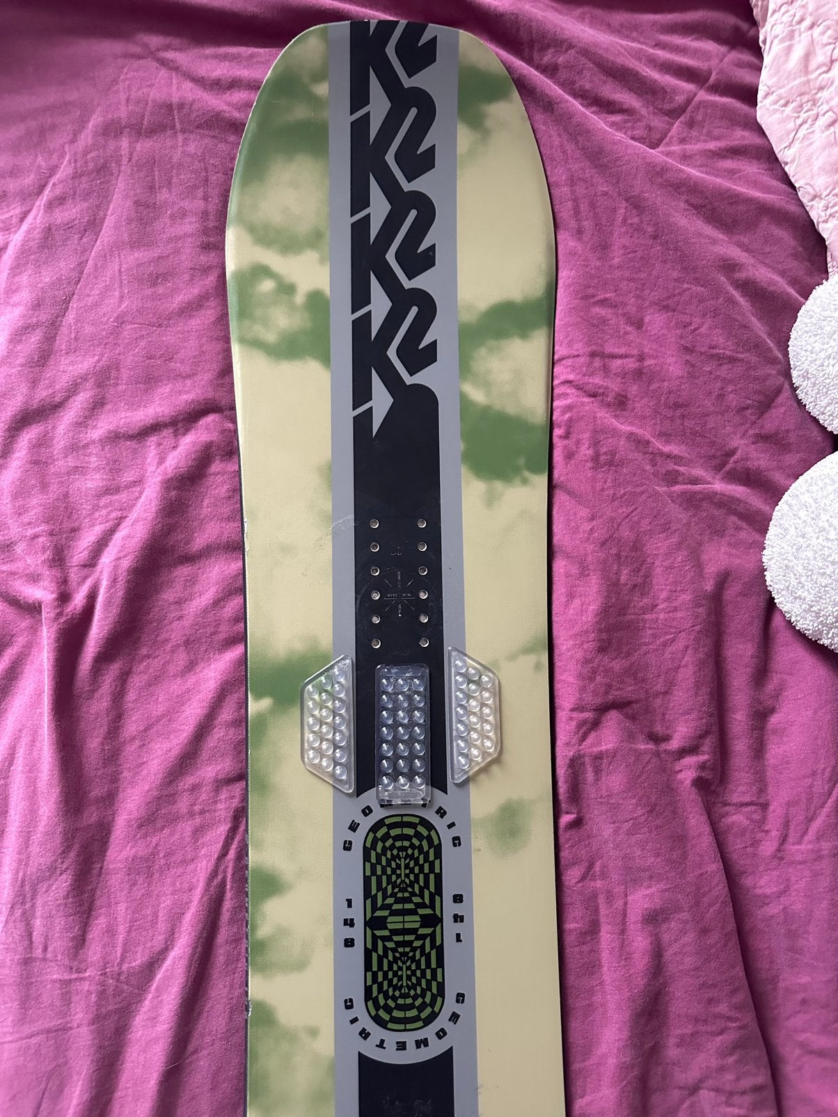 K2 freestyle geometric snowboard, Ophalen, Zo goed als nieuw, Board