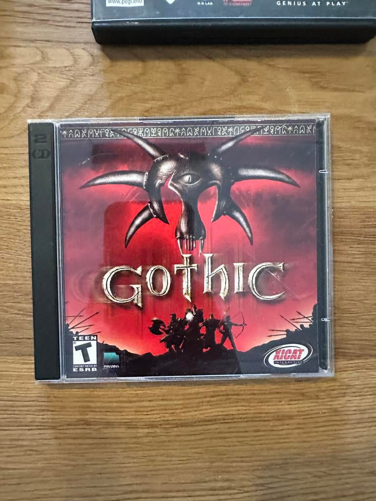 Gothic PC Game - Klassieke RPG voor de computer, Gebruikt, 1 speler, Ophalen of Verzenden, Role Playing Game (Rpg)