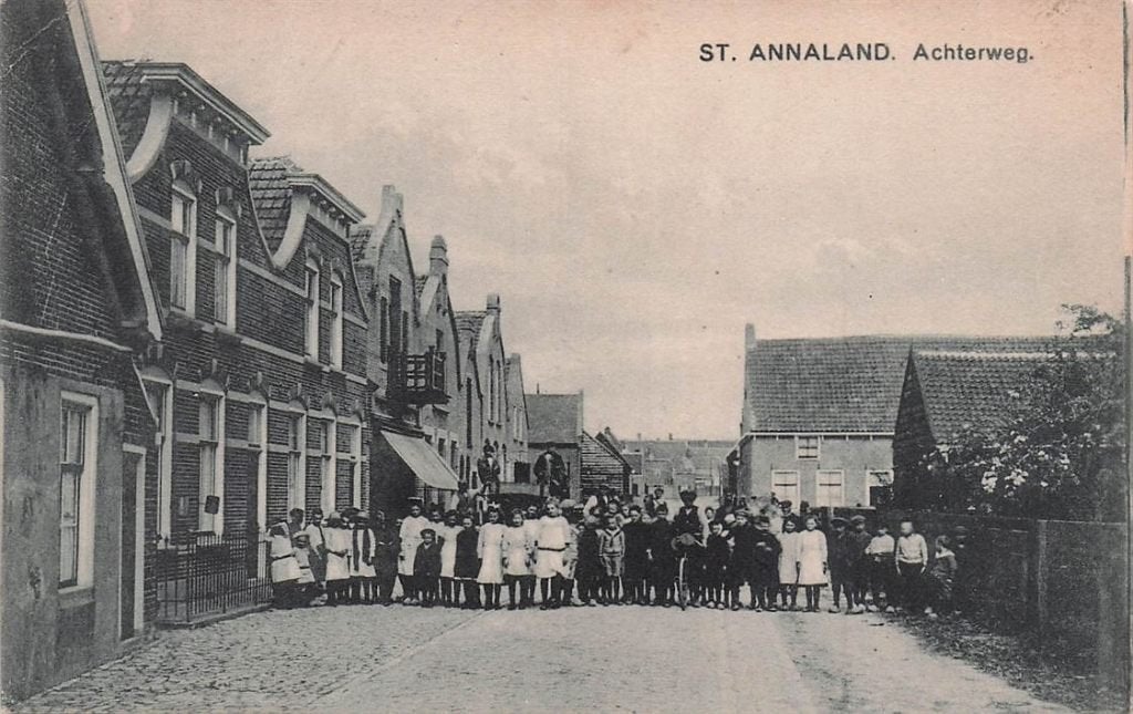 703-319-023 St Annaland Achterweg, Verzenden, Voor 1920, Zeeland