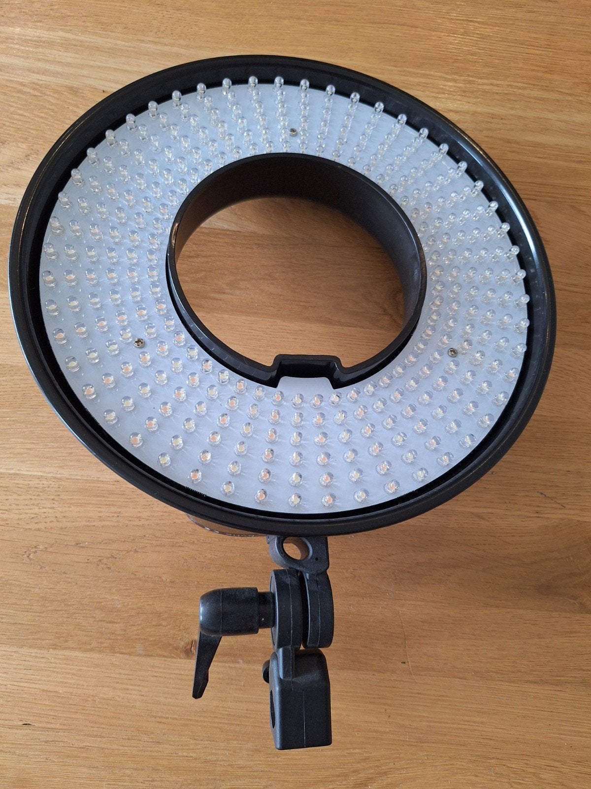 Falcon Eyes LED Ring Lamp DVR-300DVC – Compleet – Dimbaar, Ophalen of Verzenden, Zo goed als nieuw, Falcon Eyes, Diffuser