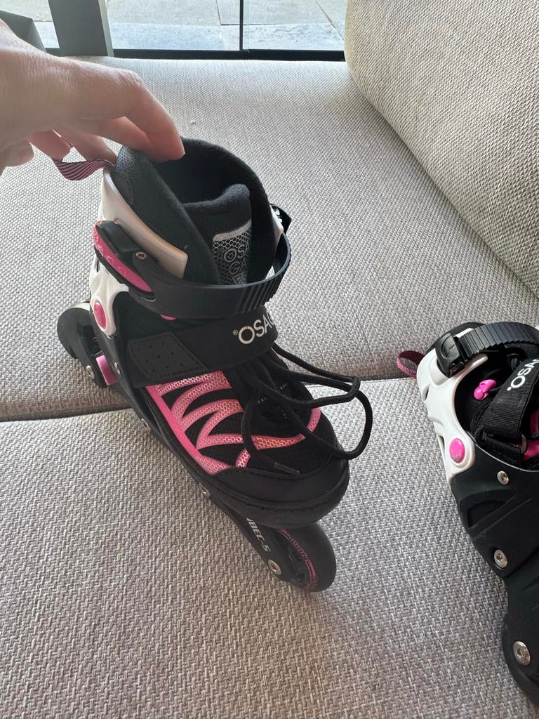 Skeelers, merk Osaga, maat 30-33, Ophalen, Kinderen, Inline skates 4 wielen, Verstelbaar