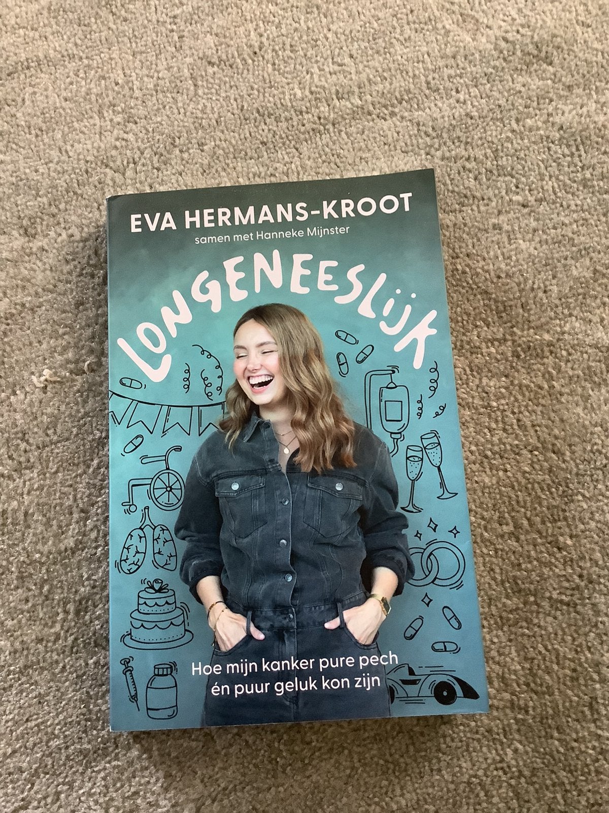 Eva Hermans-Kroot - Longeneeslijk, Ophalen of Verzenden, Zo goed als nieuw, Eva Hermans-Kroot; Hanneke Mijnster
