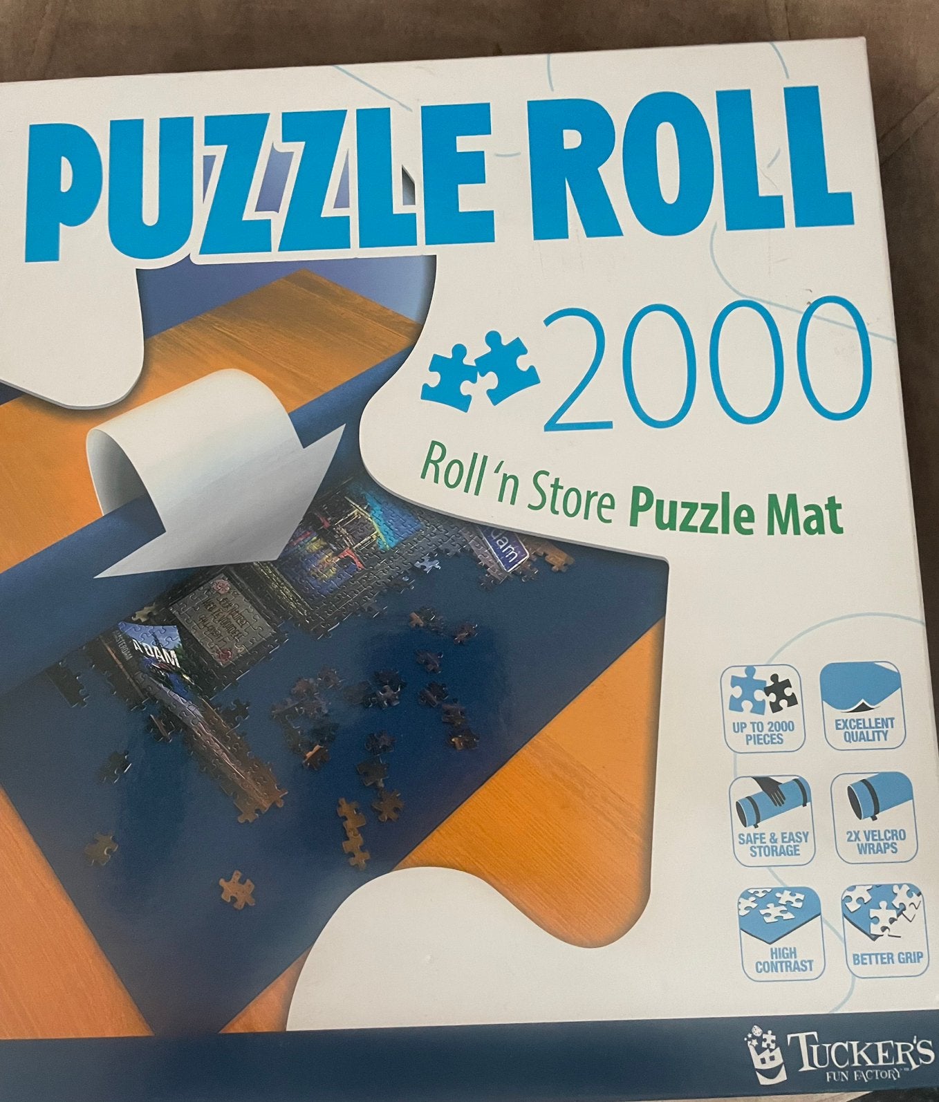 Puzzelmat nieuw., Hobby en Vrije tijd, Ophalen, Meer dan 1500 stukjes, Nieuw
