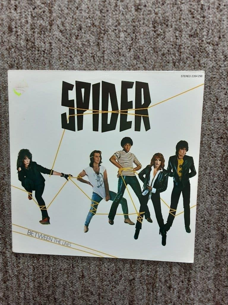 vinyl lp Spider between the lines, LP, Gebruikt, Originele persing, Ophalen of Verzenden
