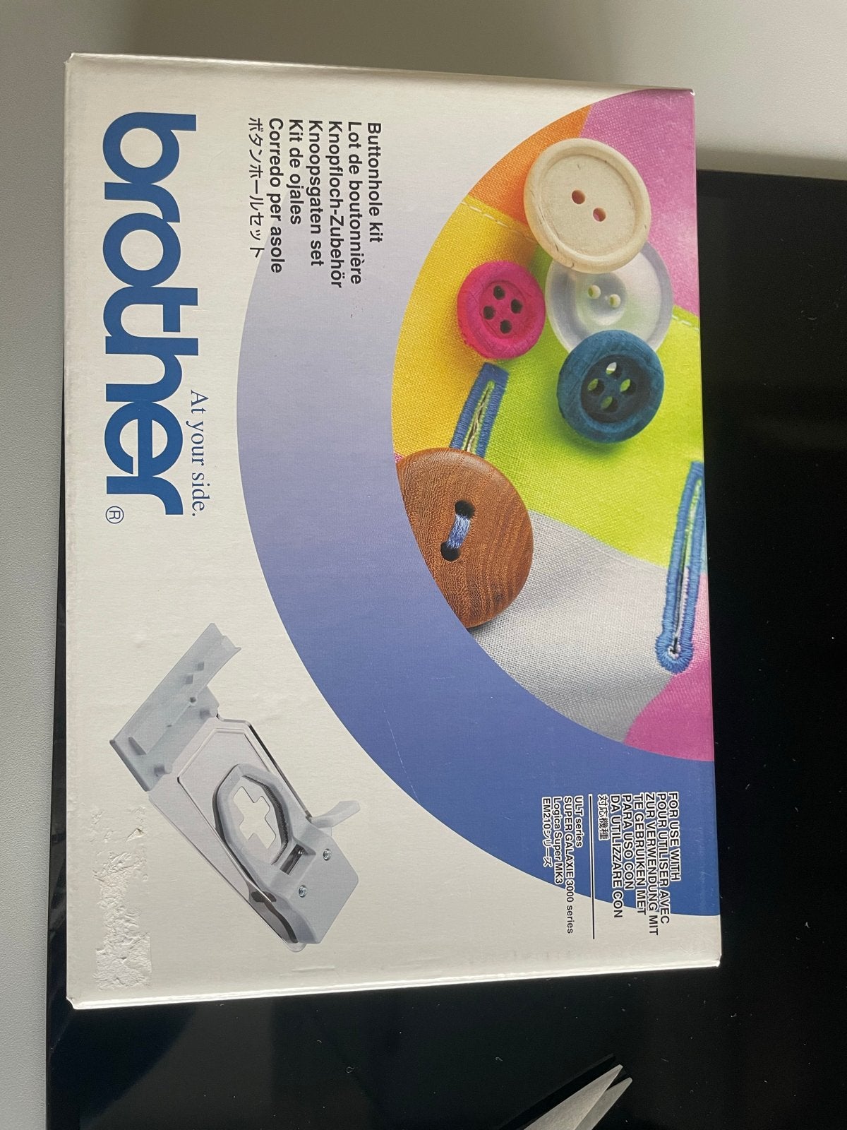 Brother Knoopsgatenkit - Nieuw in doos, Ophalen of Verzenden, Nieuw, Toebehoren, Brother