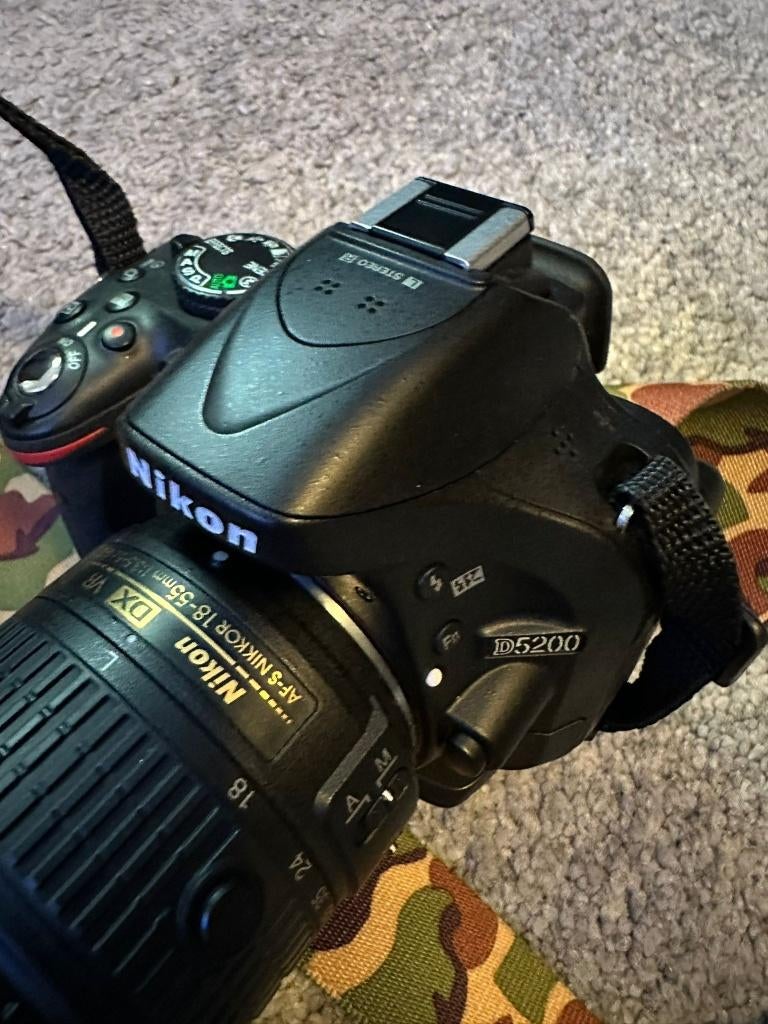 Nikon Camera D5200 incl. Camrock statief, Audio, Tv en Foto, Fotocamera's Digitaal, Ophalen, Spiegelreflex, Zo goed als nieuw