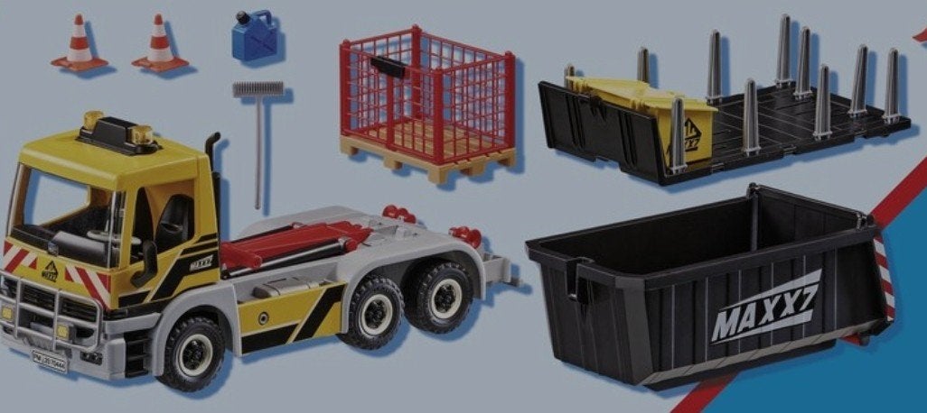 playmobil vrachtwagen met wissellaadbak 70444
PLAYMOBIL Ci, Kinderen en Baby's, Ophalen of Verzenden, Zo goed als nieuw