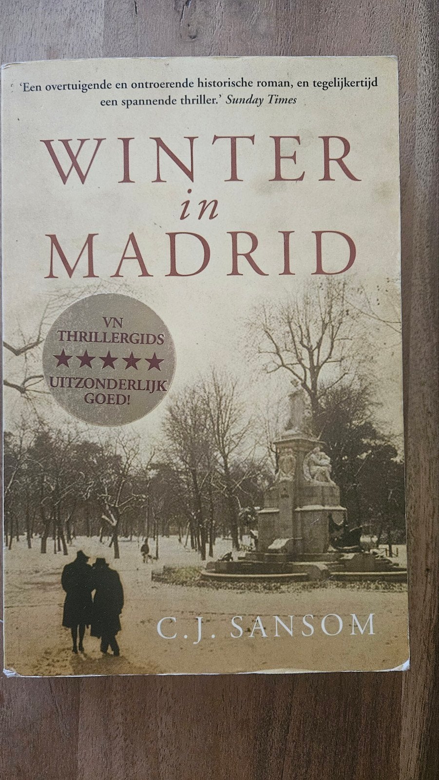 Winter in Madrid - C.J. Sansom, Boeken, Ophalen of Verzenden, Gelezen