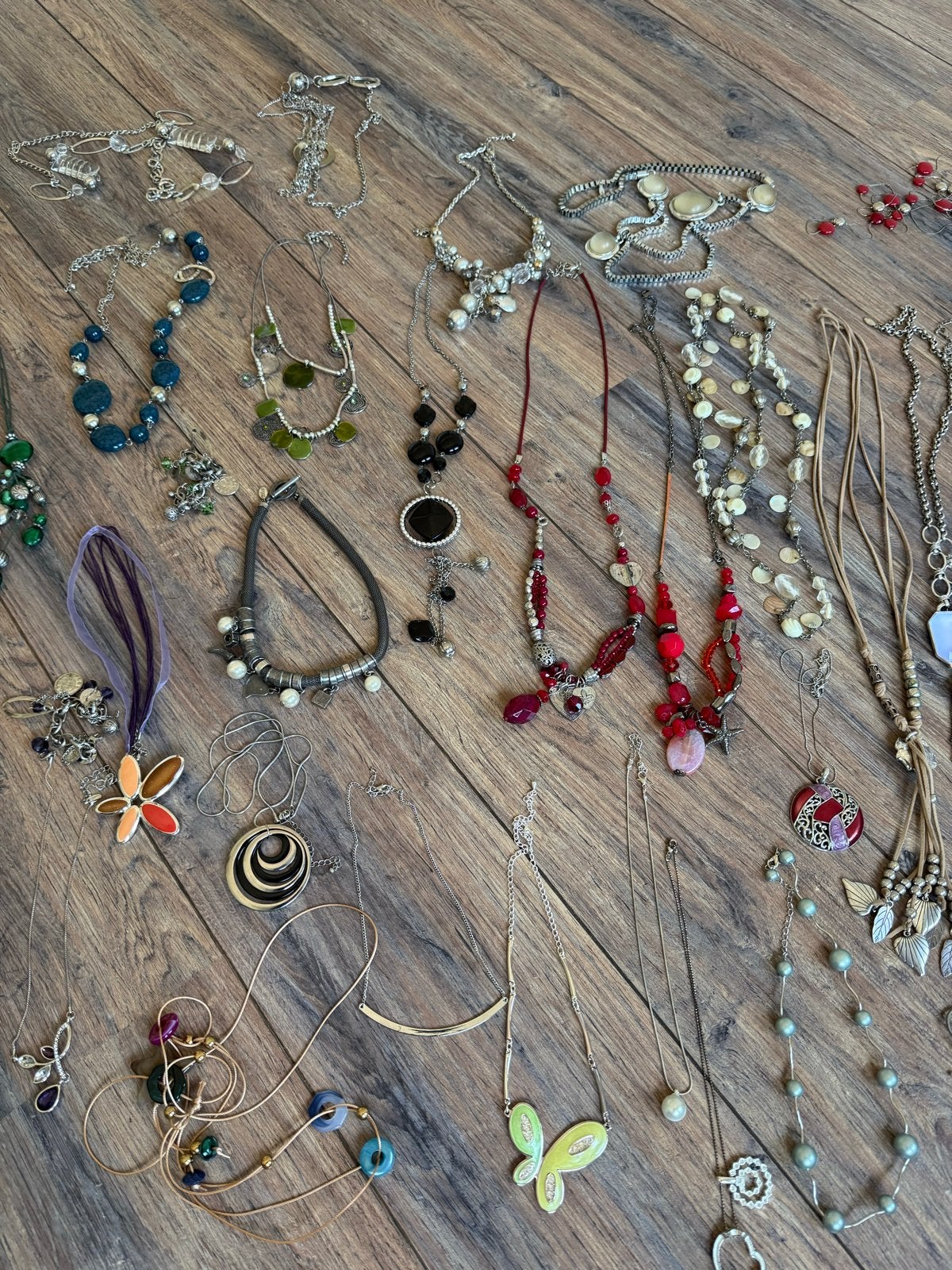 Diverse sieraden en horloges - doe een bod voor alles!, Ophalen of Verzenden, Gebruikt, Overige kleuren, Overige materialen