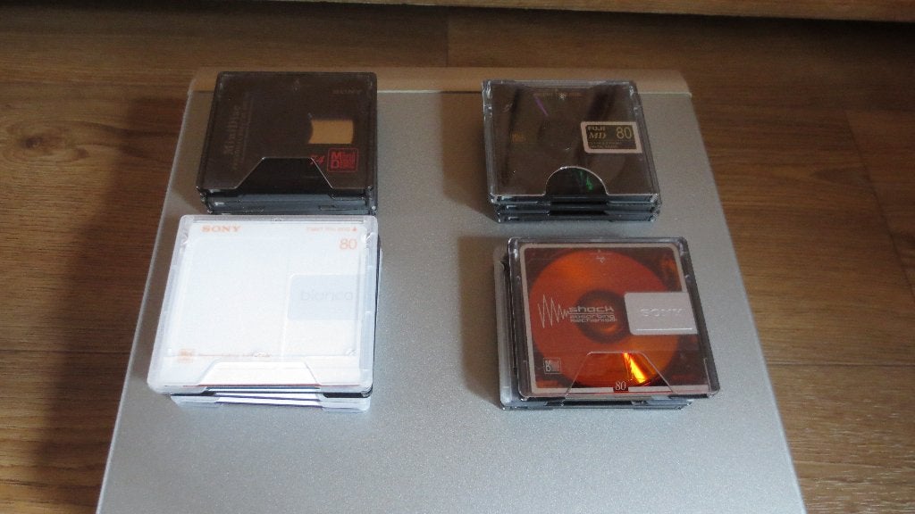 Sony MD Minidisc Deck Speler Recorder MDS-S707 + 29x Disc, Ophalen, Minidisc-speler