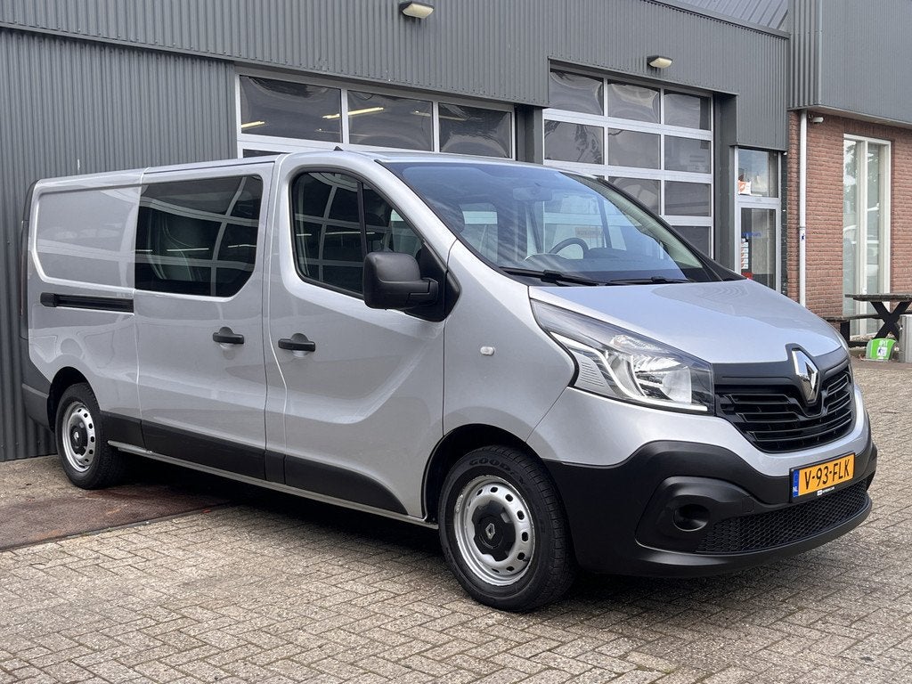 Renault Trafic 1.6 dCi L2H1 DC Marge Btw /Bpm vrij Airco Cru, Auto's, Bestelauto's, Bedrijf, Te koop, ABS, Airconditioning, Alarm