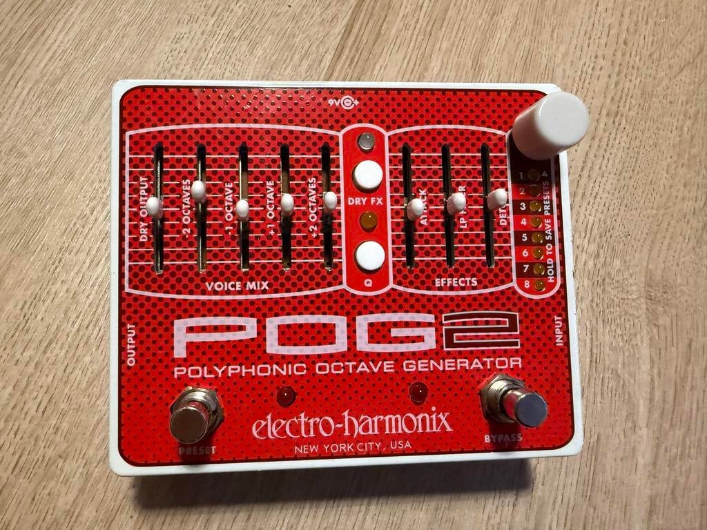 Electro-Harmonix POG2 Polyphonic Octave Generator, Ophalen, Zo goed als nieuw, Overige typen