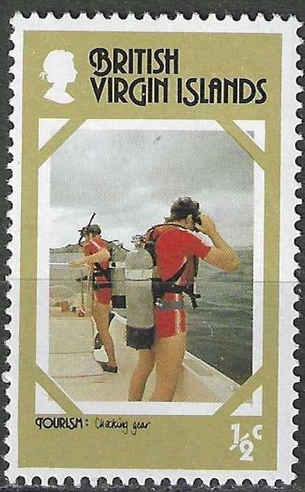 Maagdeneilanden 1977 - Yvert 325 - Scuba Diving Marine (PF), Verzenden, Postfris, Midden-Amerika