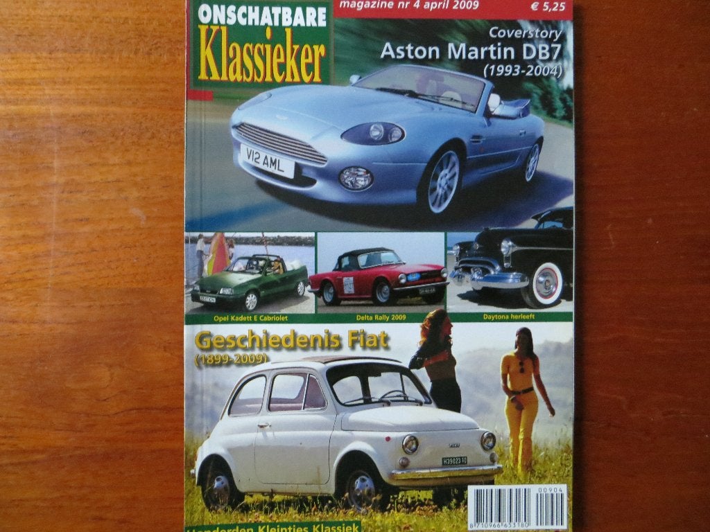 Onschatbare Klassieker 4 2009 Aston Martin DB7 (’93-’04), Ophalen of Verzenden, Nieuw, Opel