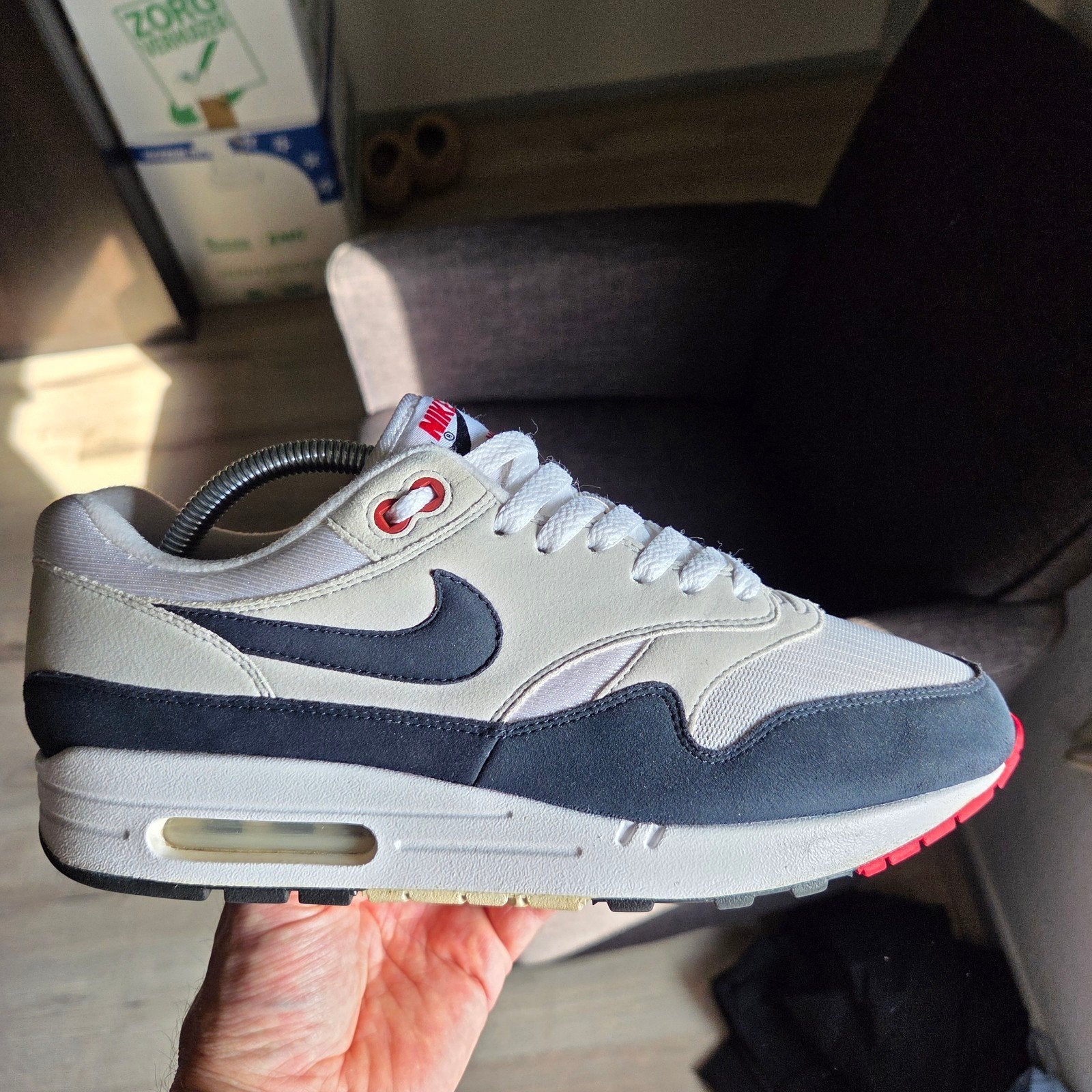 Nike Air Max 1 Anniversary Obsidian, Kleding | Heren, Nike air max, Overige kleuren, Ophalen of Verzenden, Sneakers of Gympen