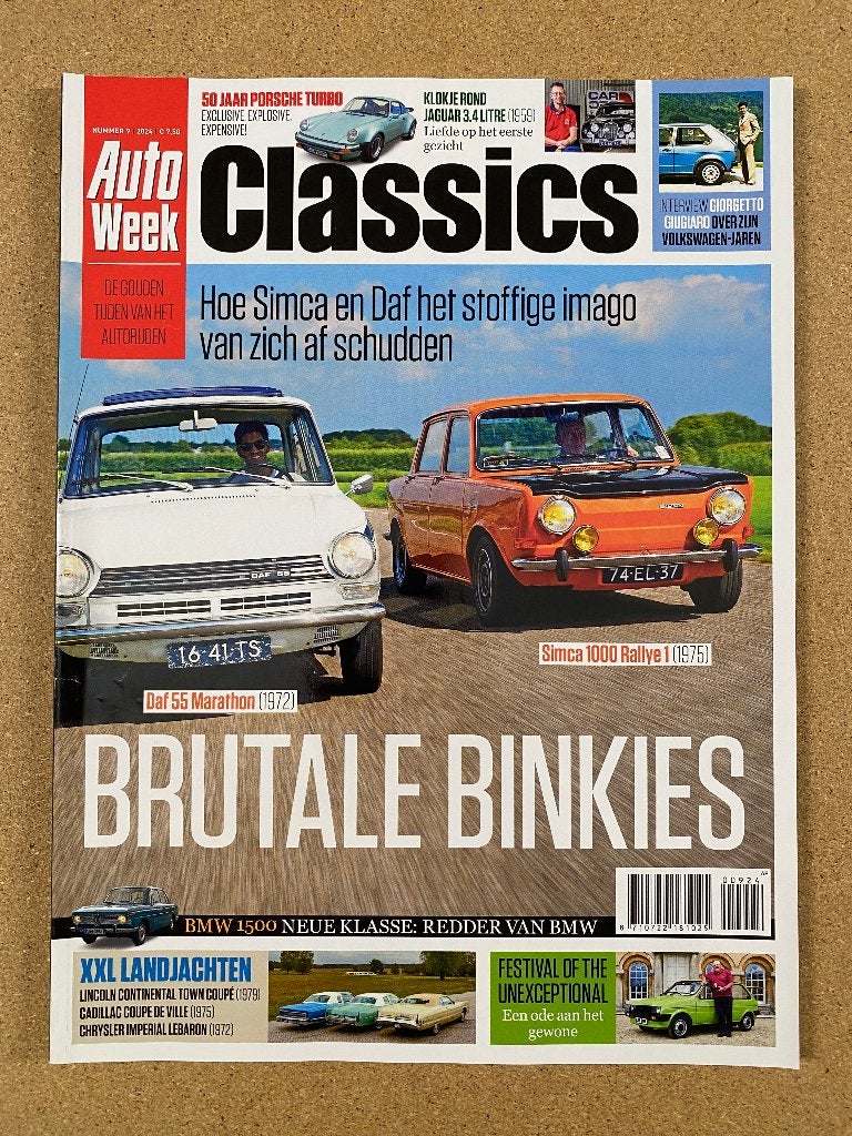 Autoweek Classics 9 2024, Verzenden, Gelezen, Algemeen