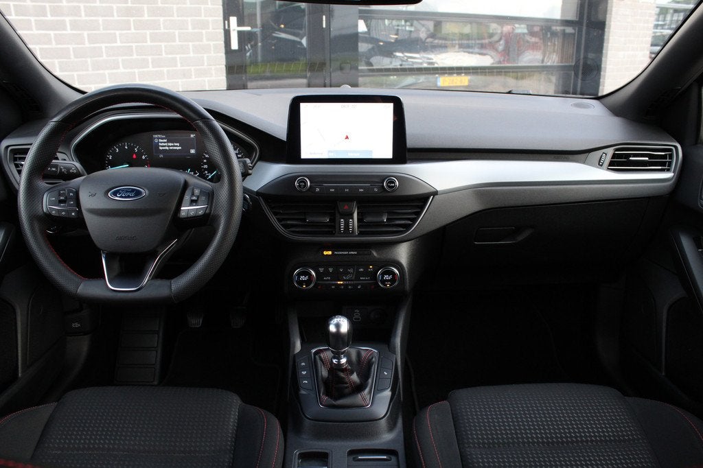 Ford FOCUS Wagon 1.0 EcoBoost Hybrid ST Line Style / Carplay, Gebruikt, Met garantie (alle), Blauw, Origineel Nederlands