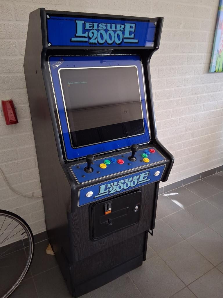 Vintage Arcadekast, Leisure 2000, Ophalen