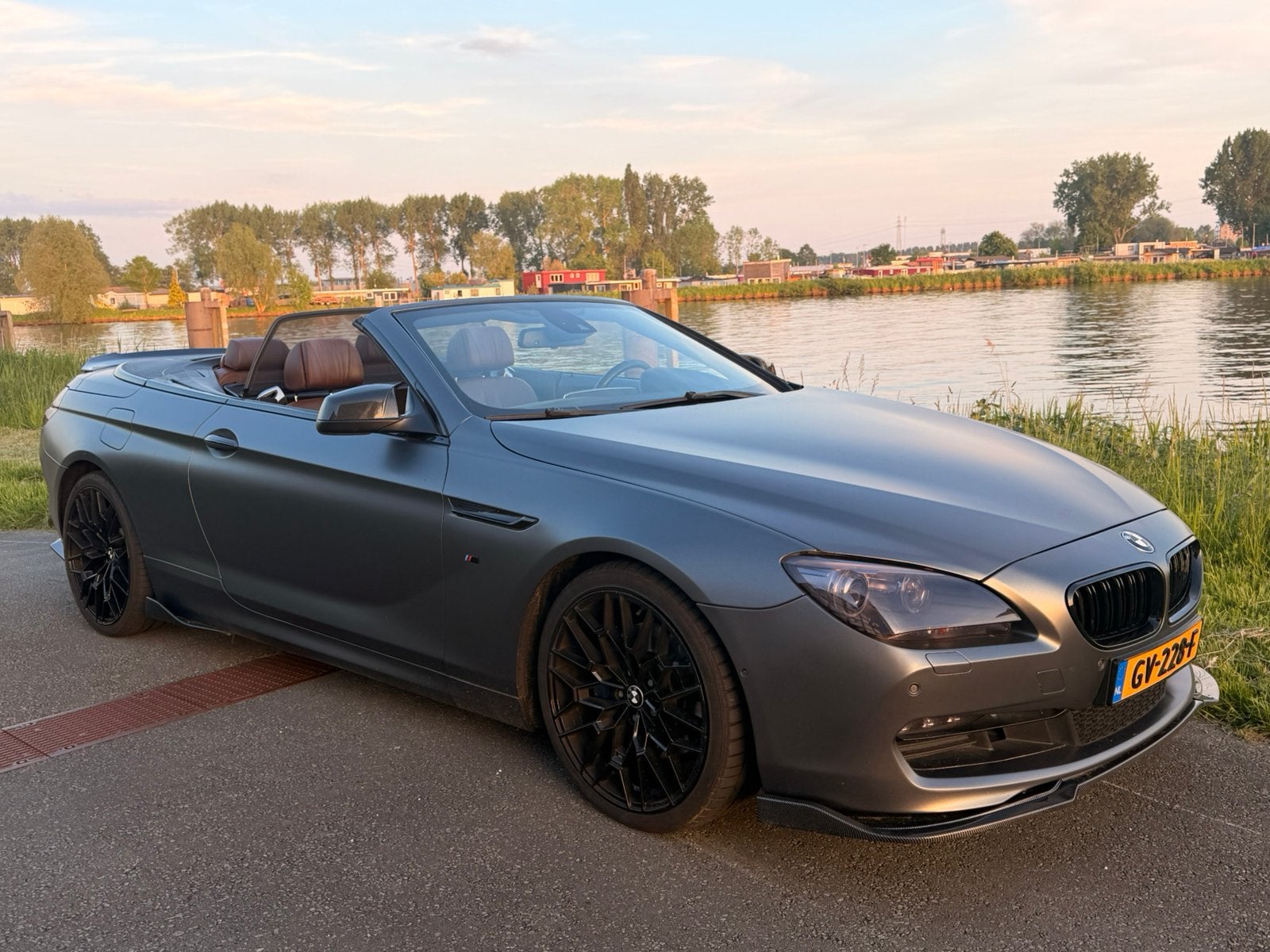 BMW 640i Mat  Bi-Turbo M-competition Tuning 375PK, Auto's, BMW, Achterwielaandrijving, Cabriolet, Particulier, 111 €/maand