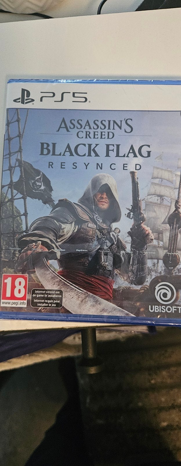 Assassin's Creed Black Flag Resynced PS5 - Nieuw & Geseald, Avontuur en Actie, Online, Vanaf 18 jaar, 1 speler