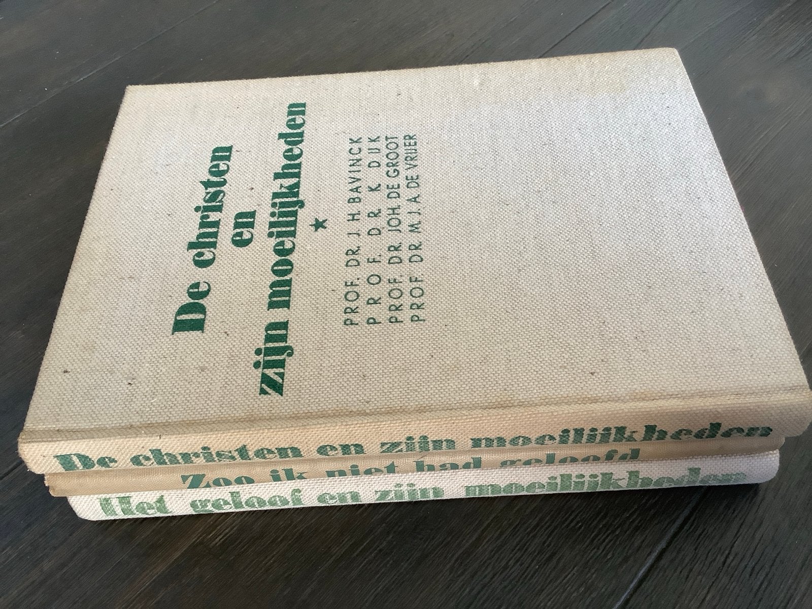 3x Christelijke boeken: De christen en zijn moeilijkheden, Boeken, Ophalen of Verzenden, Gelezen, Christendom | Protestants