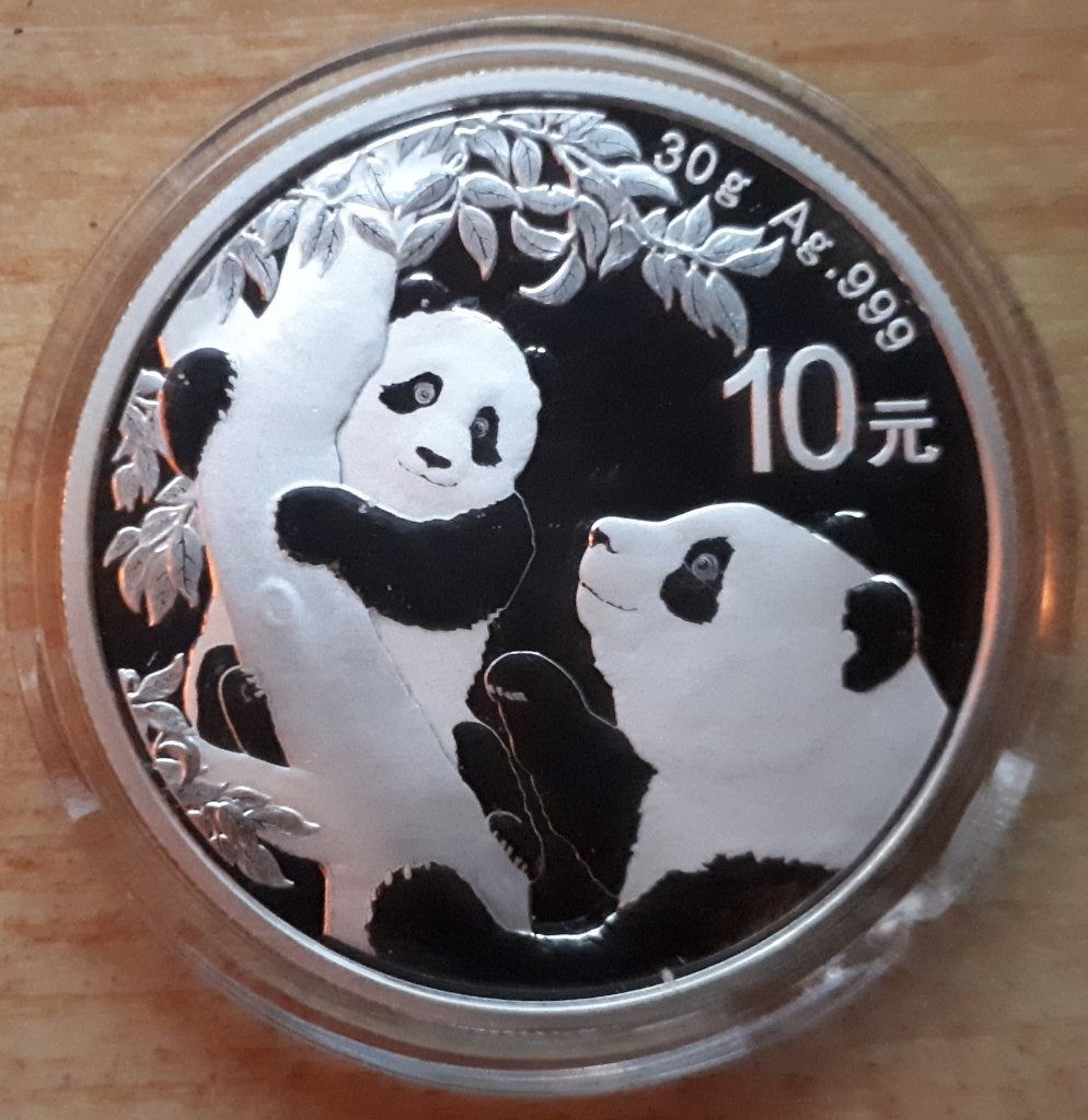 China, Panda 2021 - puur zilver, Ophalen of Verzenden, Oost-Azië, Losse munt, Zilver
