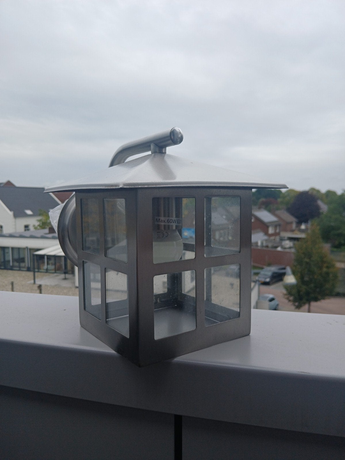 RVS Wandlamp Buitenverlichting - GAMMA Ayesta, Wandlamp, Ophalen of Verzenden, Rvs, 50 tot 250 watt